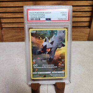 Pokemon Crown Zenith Poochyena GG33/GG70 - PSA 9